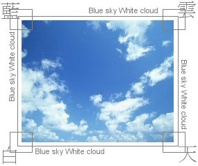 一個在天空下訴說浮雲故事的網站